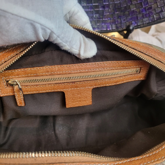 GUCCI GG Monogram Canvas Bowler Bag. - Picture 8 of 16